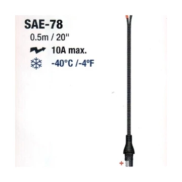 12V-s DIN aljzat SAE-78