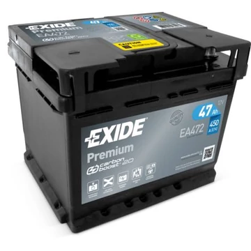 EXIDE Premium EA472 12V 47Ah 450A szgk akkumulátor j+