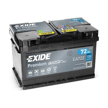 EXIDE Premium EA722 12V 72Ah 720A szgk akkumulátor j+