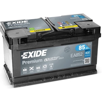 EXIDE Premium EA852 12V 85Ah 800A szgk akkumulátor j+