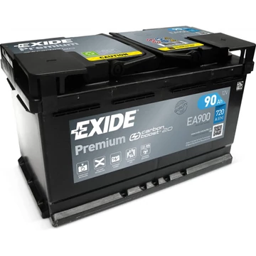 EXIDE Premium EA900 12V 90Ah 720A szgk akkumulátor j+